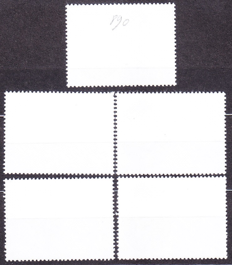 LAOS 1988, Michel 1117-1121, razené. ŠACH - VEĽMAJSTRI.