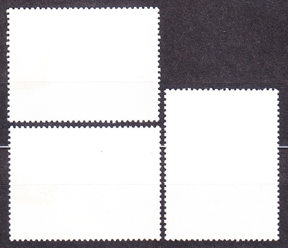 LAOS 1990, Michel 1217-1219, razená séria. BUDHISTICKÝ CHRÁM THAT LUANG.