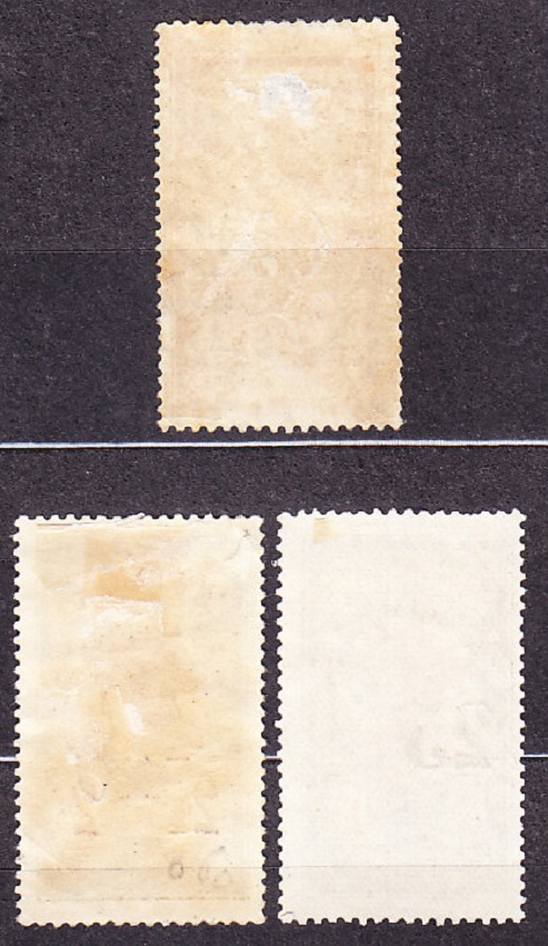 MARTINIQUE 1920, Michel 78-80, razená séria. KOLÓNIE. PRETLAČE.