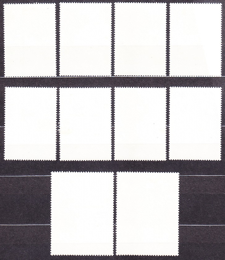 MANAMA 1971, Michel 486-495, * čistá séria. MAĽBY - U. KUNISADA.