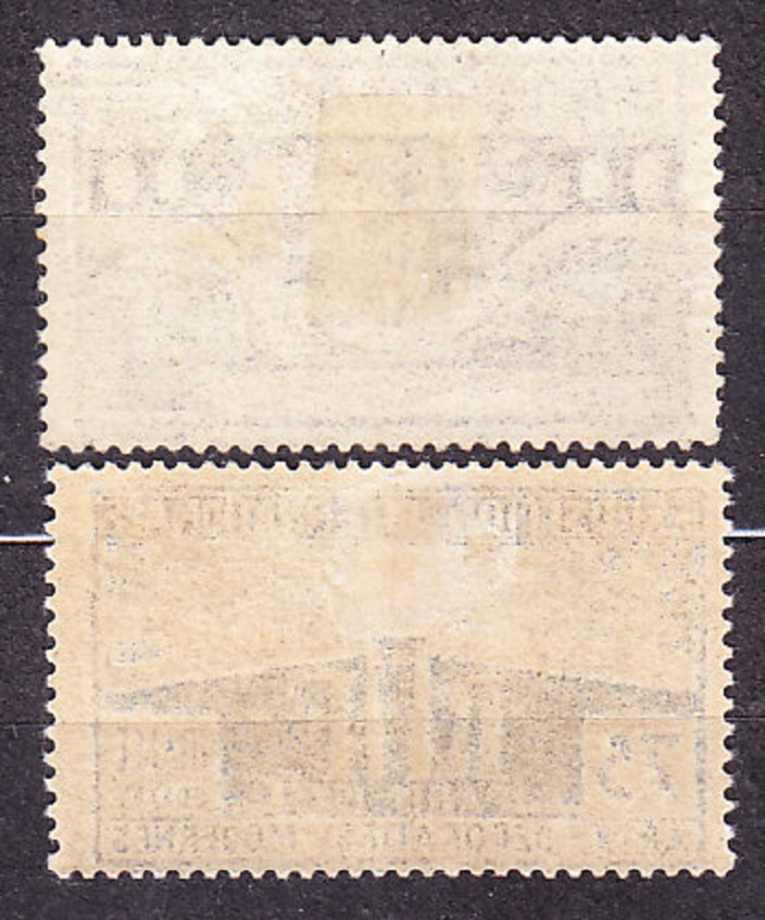 FRANCÚZSKO 1925, Michel 179-180, * čisté. VÝSTAVA UMENIA V PARÍŽI.