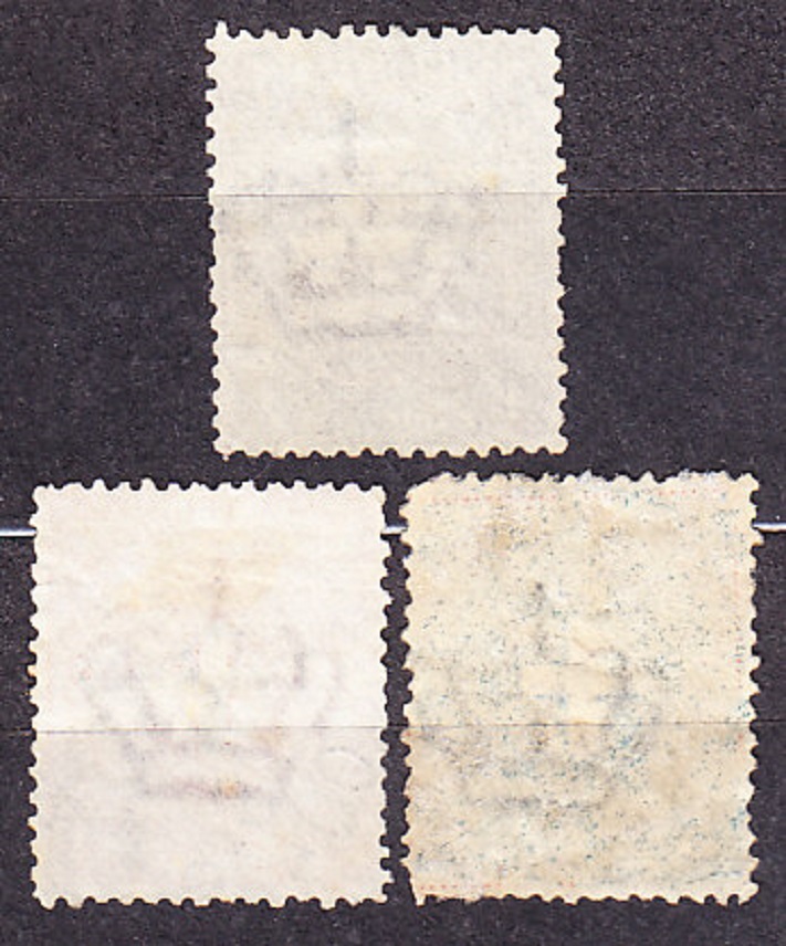 TALIANSKO 1896, Michel 71-73, razená séria. ERBY.
