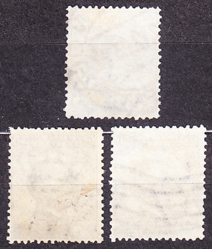 TALIANSKO 1908, Michel 90-92, razená séria. KRÁĽ VIKTOR EMANUEL III.