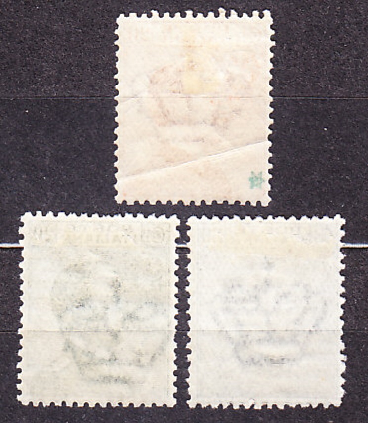 TALIANSKO 1925, Michel 225-227, * čistá séria. KRÁĽ VIKTOR EMANUEL III.
