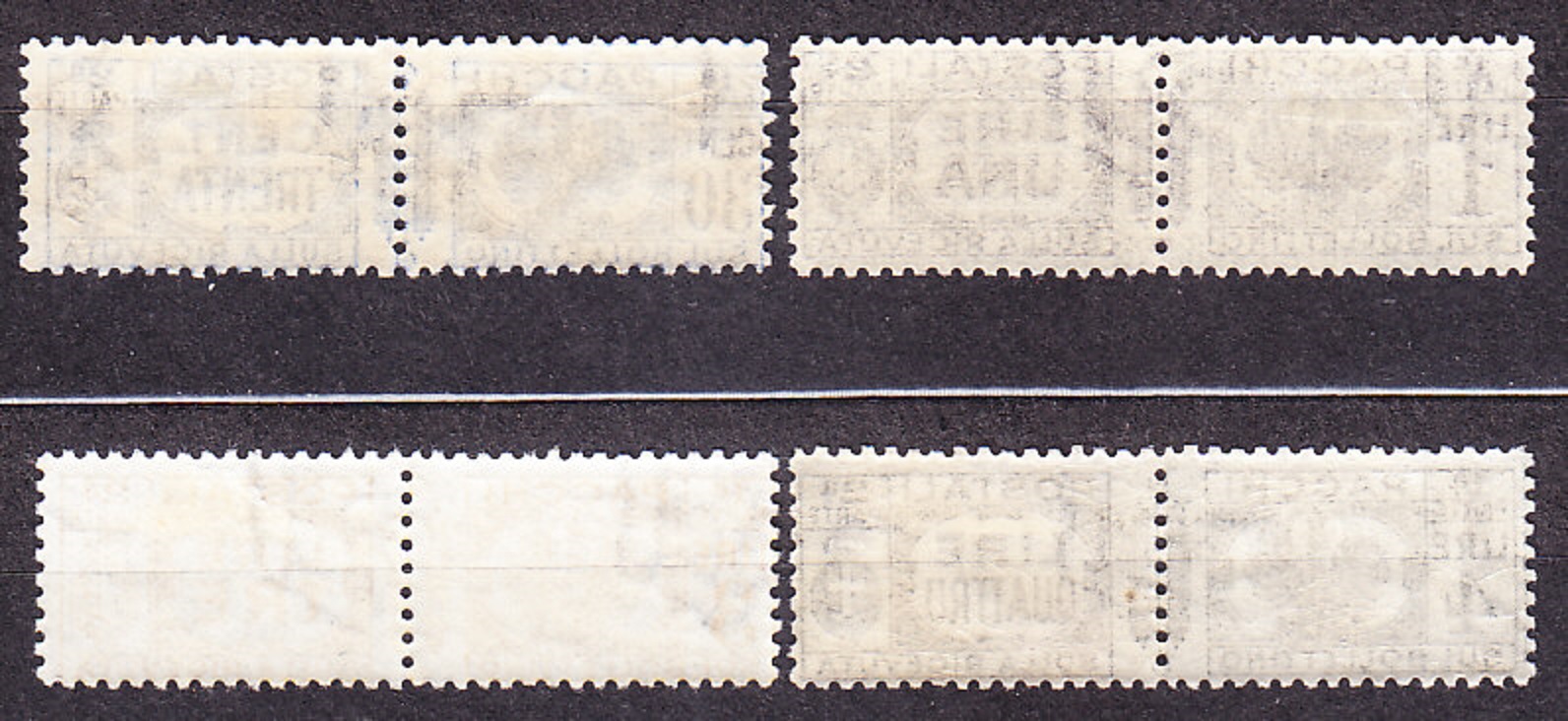 TALIANSKO 1927, Michel 27, 31-33, * čisté. BALÍKOVÉ.