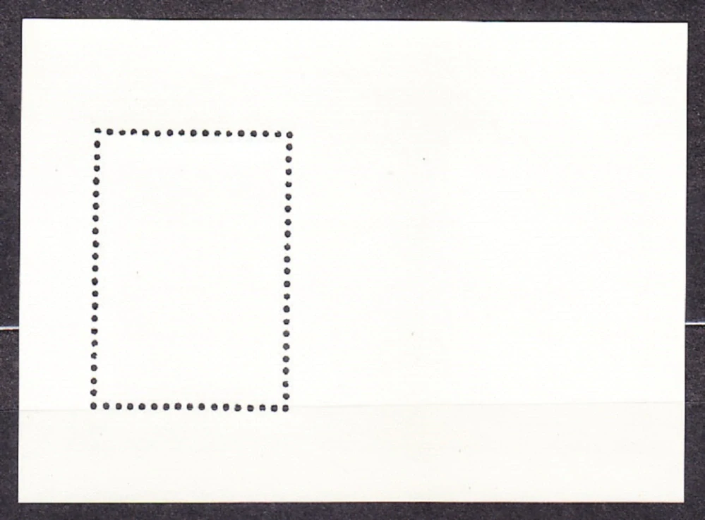 ZSSR 1984, Michel Block 178, razený hárček. OCHRANA ŽIVOTNÉHO PROSTREDIA.