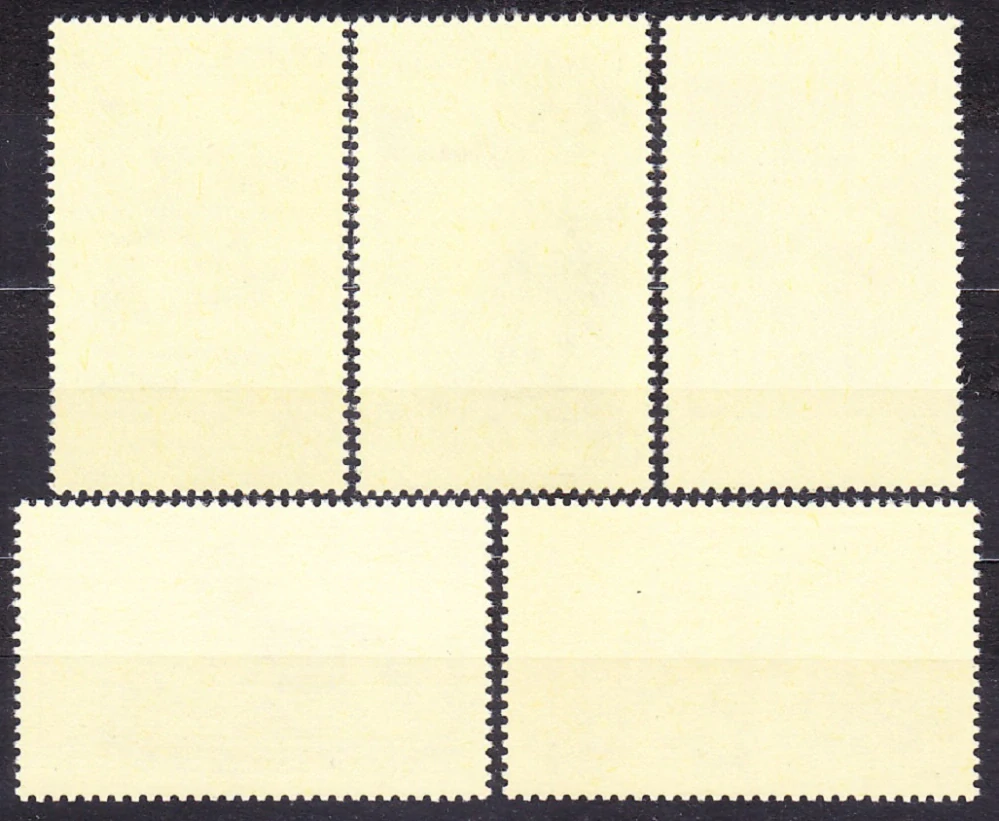 ČSSR 1969, Pofis 1760-1764, ** čistá séria. STARÉ RYTINY - JAZDECTVO.