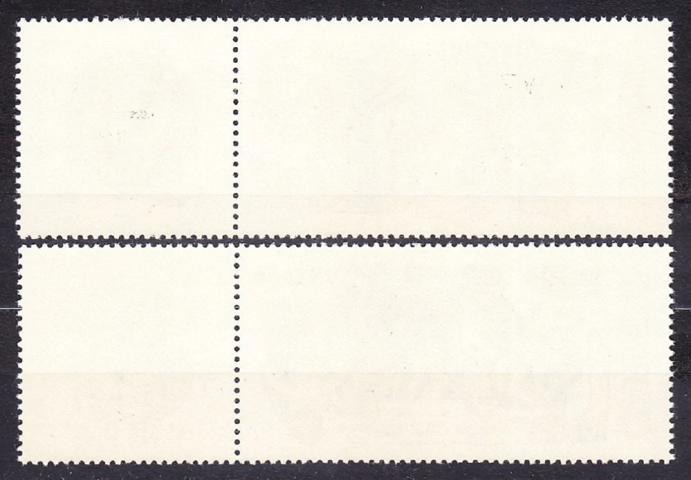 ČSSR 1971, Pofis 1884k-1885k, ** čistá séria s kupónmi. UNESCO.