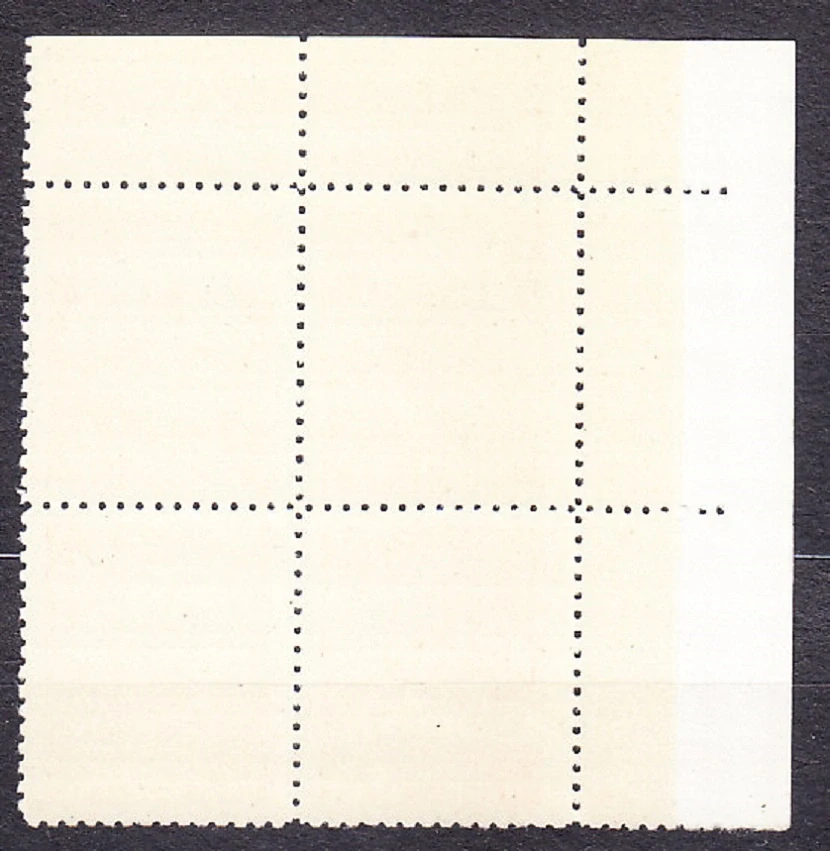PROTEKTORÁT 1941, Pofis 57, ** čistý rohový 4-blok ( ĽH ) - široký okraj. KRAJINY, HRADY, MESTÁ - PRAHA.