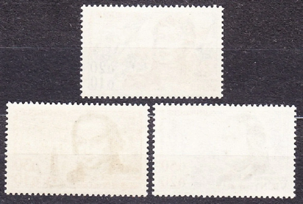 FRANCÚZSKO 1963, Michel 1439-1441, ** čistá séria. ČERVENÝ KRÍŽ - OSOBNOSTI.