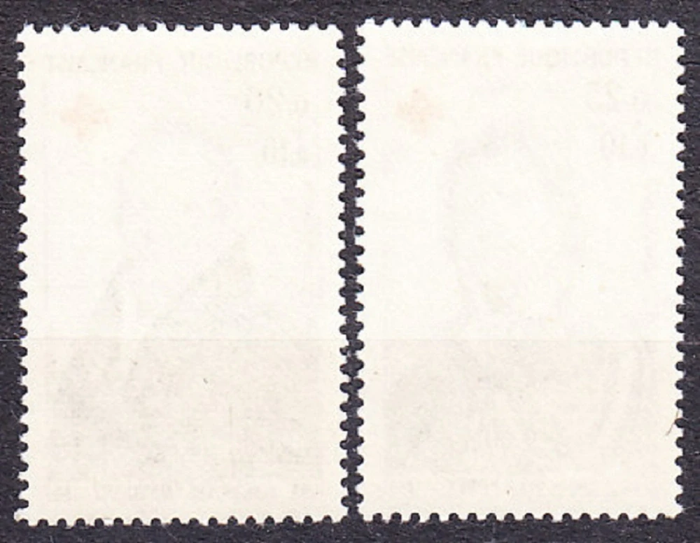 FRANCÚZSKO 1964, Michel 1494-1495, ** čistá séria. ČERVENÝ KRÍŽ - OSOBNOSTI.