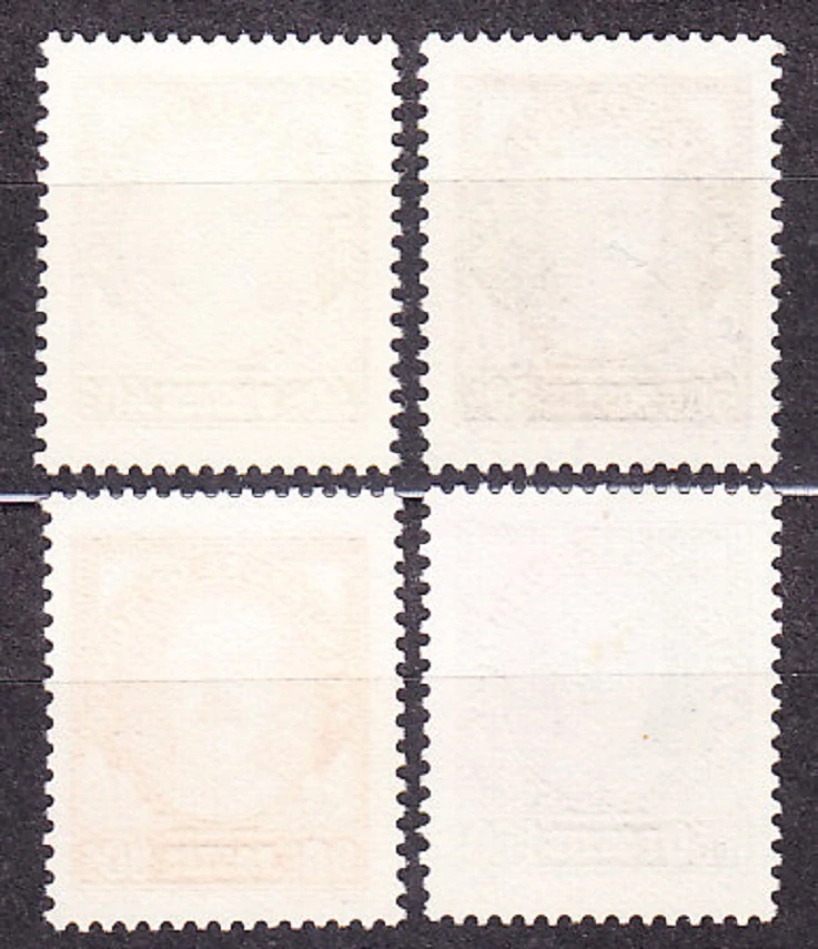 MONAKO 1933, Michel 116-119, čistá séria bez lepu. KNIEŽA LOUIS II.