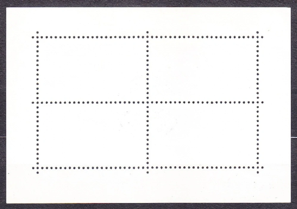 MAĎARSKO 1961, Michel 1761 A Klb. , razený tlačový list. SONDA NA VENUŠU.
