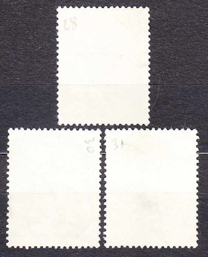MAĎARSKO 1933, Michel 504, 506-507, razené. LETECKÉ.