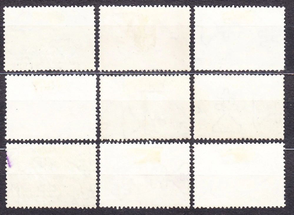 MAĎARSKO 1936, Michel 528-529, 531-537, razené. LETECKÉ.