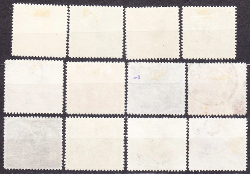 BELGICKÉ KONGO 1923, Michel 66-77, kompletná séria. KOLÓNIE. DOMORODCI, SLON.