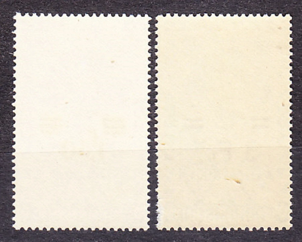 MADAGASCAR 1944, Michel 378, 380, ** čisté. KOLÓNIE. PÚTNICKA PALMA - PRETLAČE.