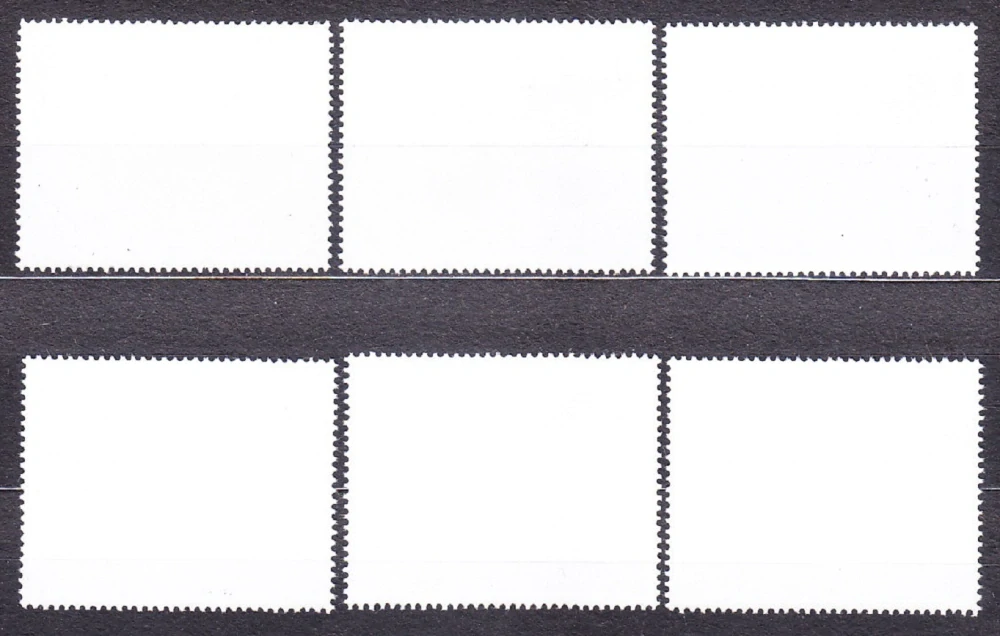 SEVERNÁ KÓREA 1991, Michel 3180-3185, razená séria. MOTÝLE.