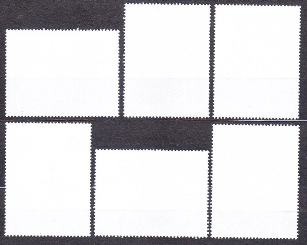 SEVERNÁ KÓREA 1987, Michel 2811-2816, razená séria. LODE - PLACHETNICE.