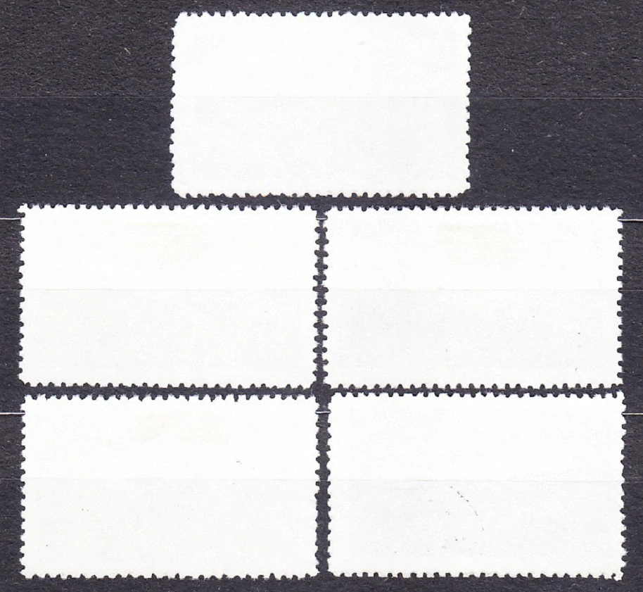 SEVERNÁ KÓREA 1974, Michel 1296-1300, razená séria. LIETADLÁ.