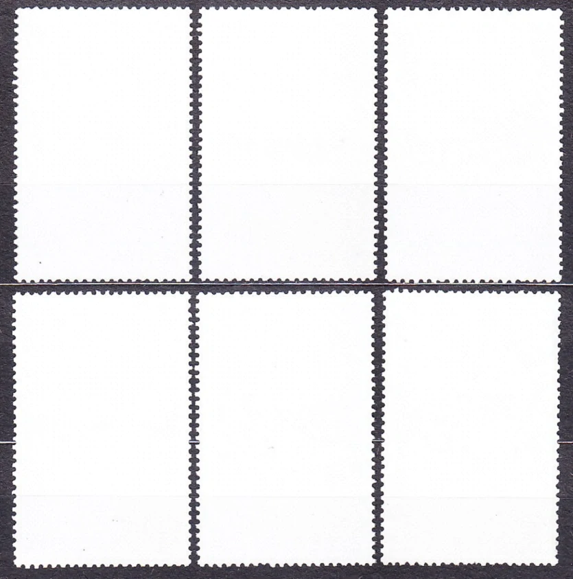 SEVERNÁ KÓREA 1991, Michel 3165-3170, razená séria. PANDY.