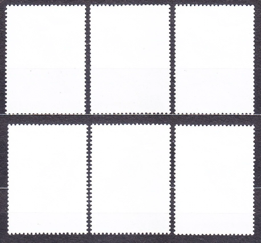 SEVERNÁ KÓREA 1988, Michel 2932-2937, razená séria. VTÁCTVO.