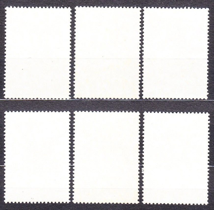 SEVERNÁ KÓREA 1993, Michel 3427-3432, razená séria. VTÁCTVO.