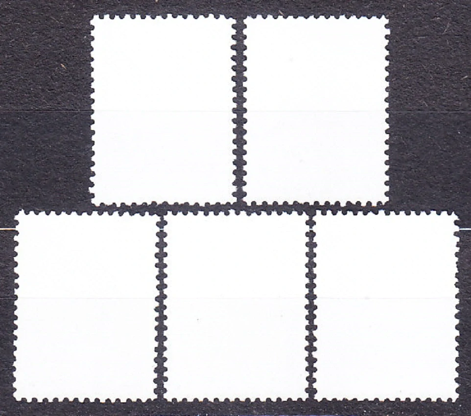 SEVERNÁ KÓREA 1990, Michel 3160-3164, razená séria. VTÁCTVO.
