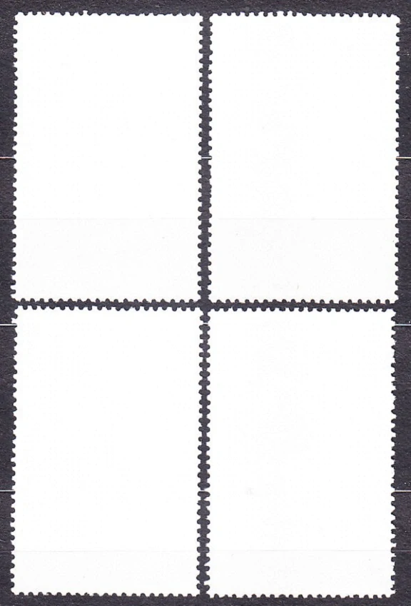 SEVERNÁ KÓREA 1982, Michel 2259-2262, razená séria. BÁSNIK J. W. GOETHE.