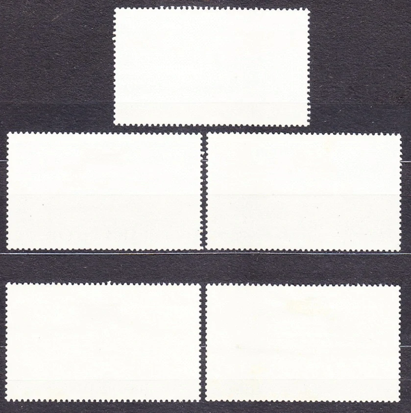 KONGO ( BRAZZAVILLE ) 1977, Michel 577-581, razená séria. VZDUCHOLODE - ZEPPELIN.