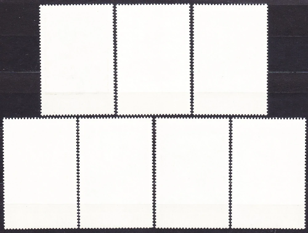 MONGOLSKO 1968, Michel 503-509, ** čistá séria. MAĽBY - MONGOLSKÍ MALIARI.