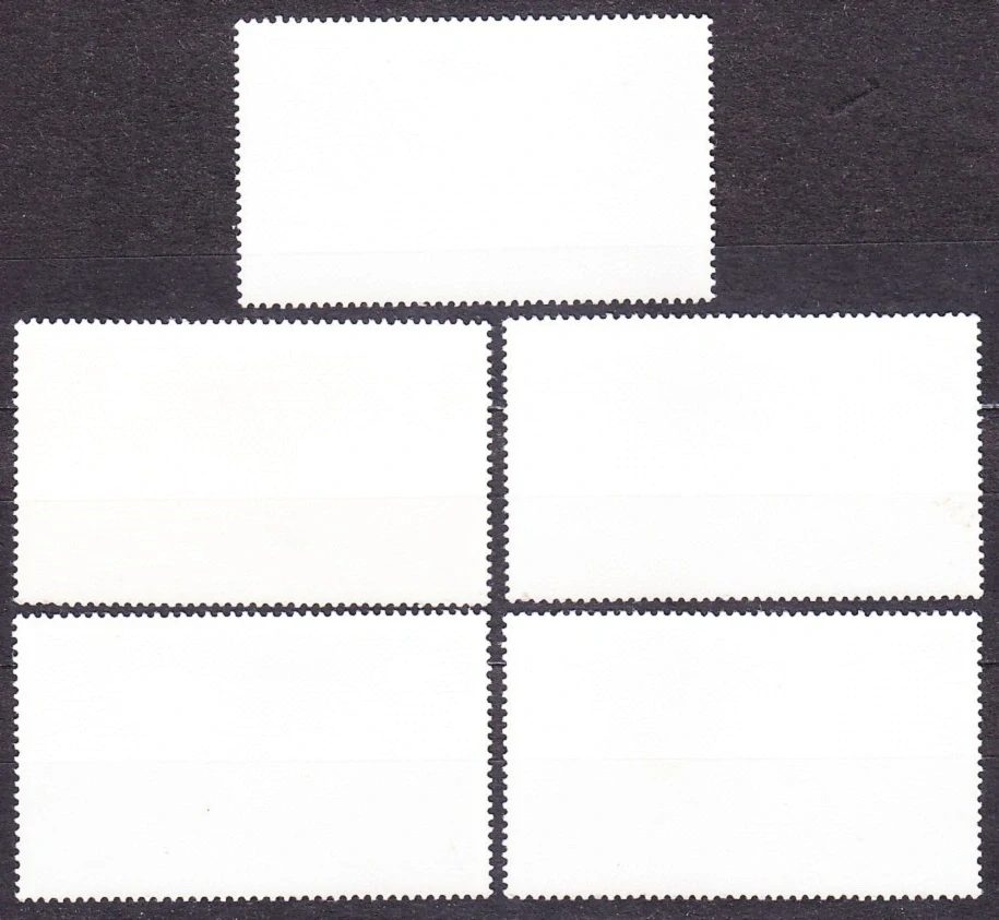 MONGOLSKO 1989, Michel 2032-2036, razené. MEDVEDE.