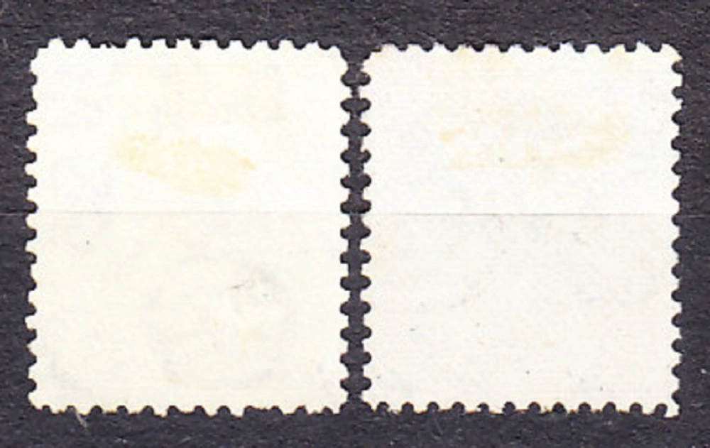 JORDÁNSKO 1947, Michel 204-205, razené. KRÁĽ ABD ALLAH IBN AL-HUSSAIN.