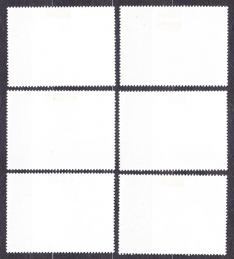 UMM AL QIWAIN 1972, Michel 819-824, razená séria. SLÁVNI PRETEKÁRI., FORMULA.