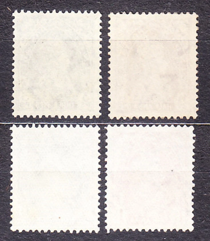 INDIA 1937, Michel 146-149, razené. KOLÓNIE. KRÁĽ GEORGE VI.