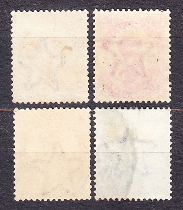 INDIA 1922, Michel 96-99, razená séria. KOLÓNIE. KRÁĽ GEORGE V.