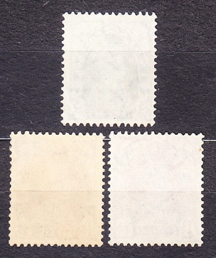 GWALIOR 1938, Michel 89-90, 92, razené. KOLÓNIE. KRÁĽ GEROGE VI.