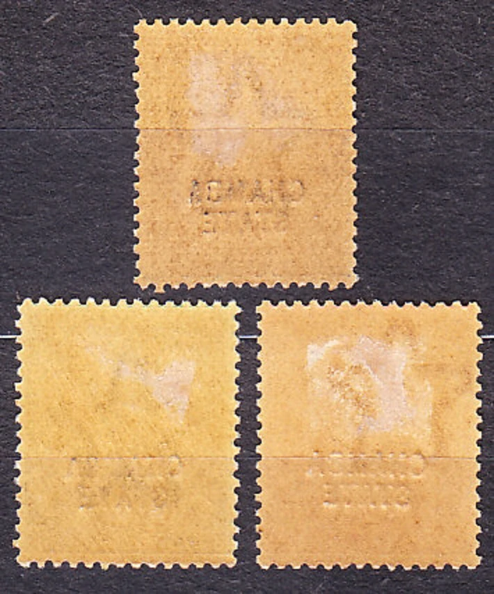 CHAMBA 1913, Michel 33-35, * čisté. KOLÓNIE. KRÁĽ GEROGE V.