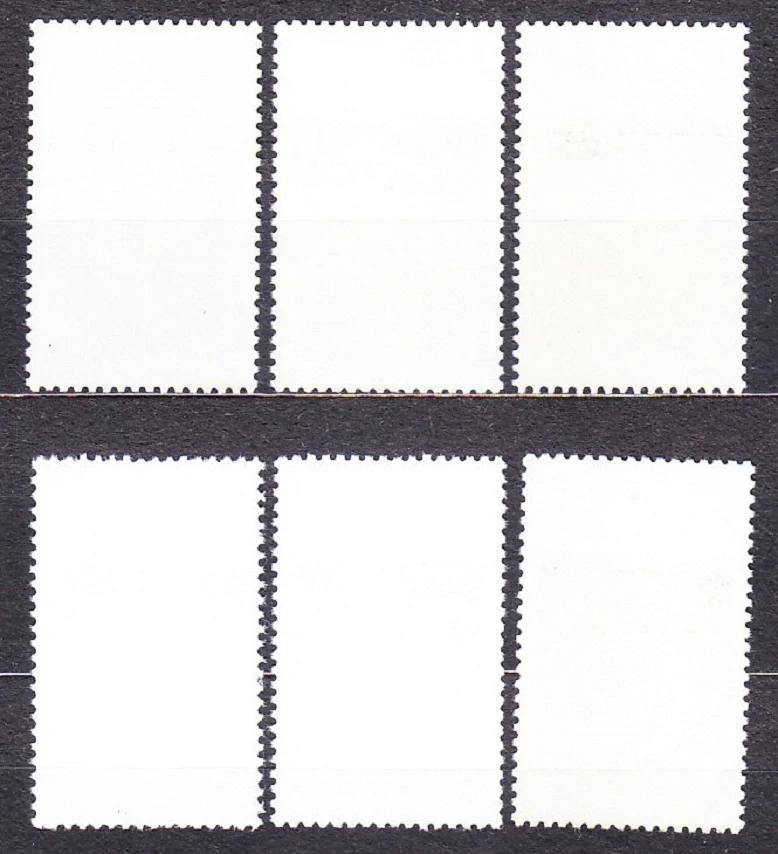 KAMBODŽA 1988, Michel 962-967, razené. SLIMÁKY.
