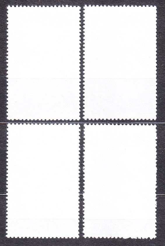 LAOS 1993, Michel 1358-1361, razené. MUŠLE A SLIMÁKY.