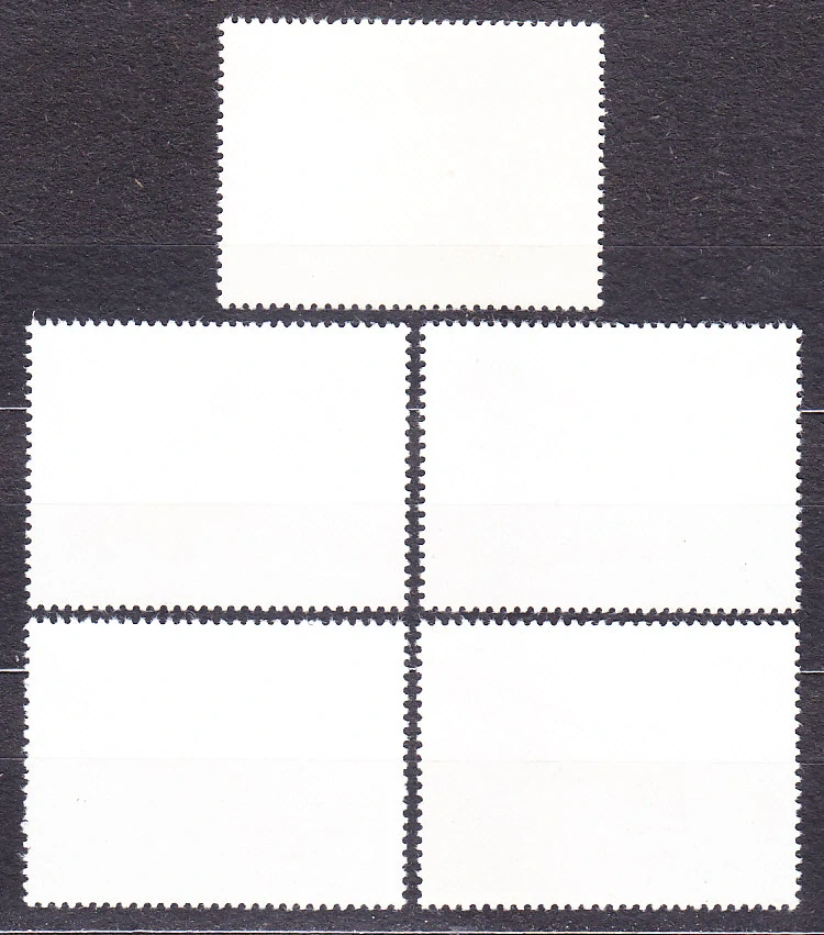 KAMBODŽA 1987, Michel 883-887, razené. PLAZY.