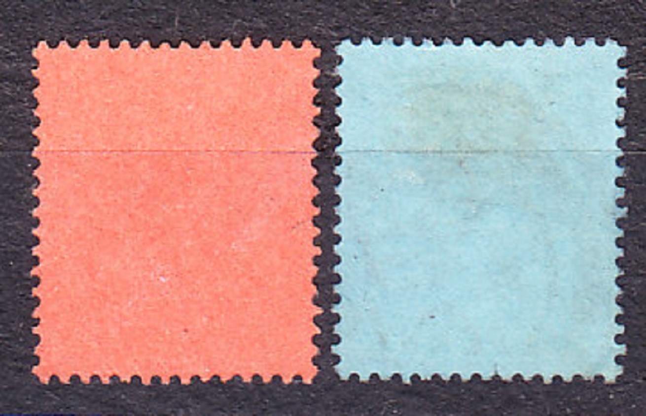 GIBRALTAR 1903, Michel 38, 40, razené. KOLÓNIE. KRÁĽ EDWARD VII.
