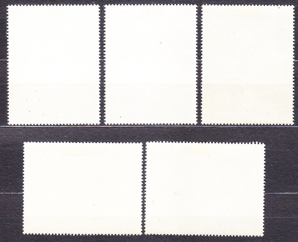 RUMUNSKO 1975, Michel 3267-3271, razené. EURÓPSKE POMNÍKY.