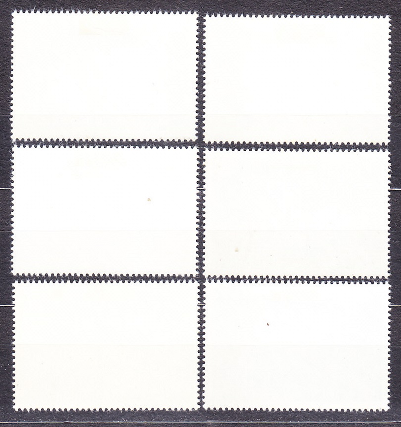 RUMUNSKO 1977, Michel 3411-3416, razená séria. LIETADLÁ - VETRONE.