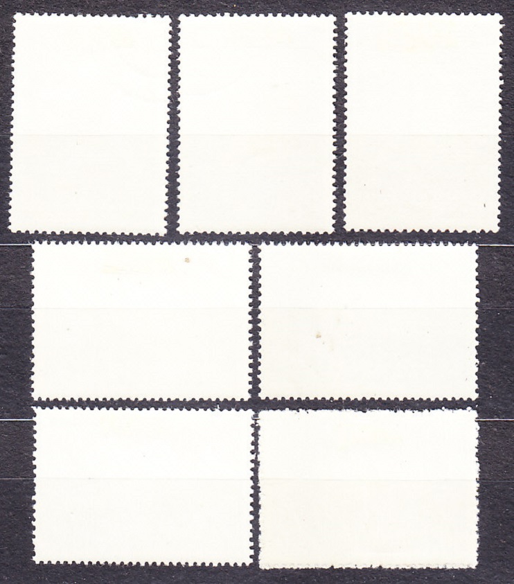 RUMUNSKO 1963, Michel 2153-2159, razená séria. VODNÉ ŠPORTY.