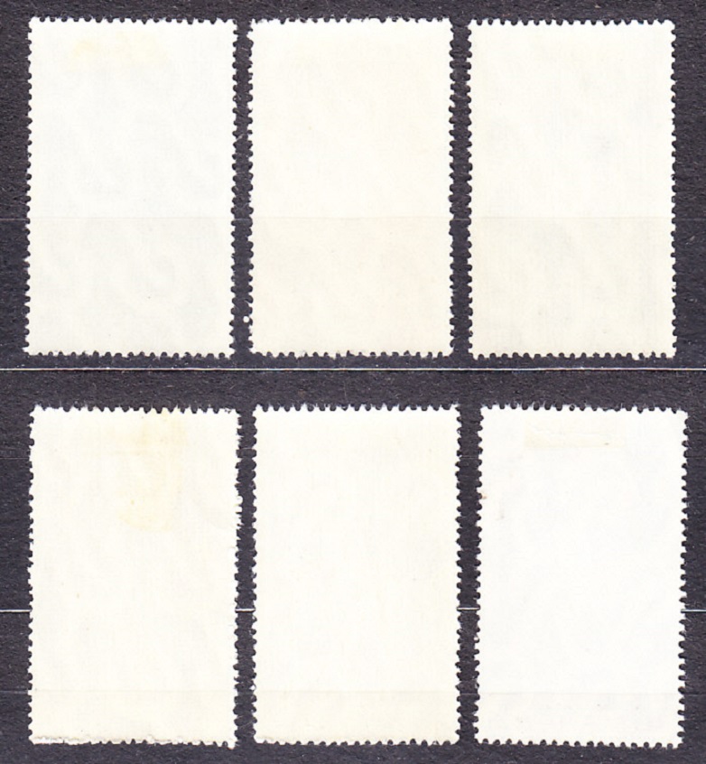 RUMUNSKO 1960, Michel 1847-1852, razená séria. LOH V RÍME.