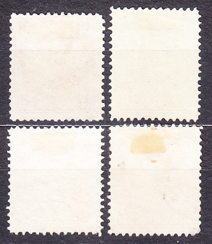 LUXEMBURSKO 1921, Michel 124, 128-130, razené. VEĽKOVOJVODKYŇA CHARLOTTE.