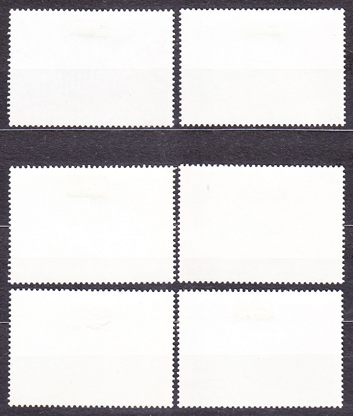ZSSR 1982, Michel 5222-5227, razená séria. ZSSR - 60. VÝROČIE.
