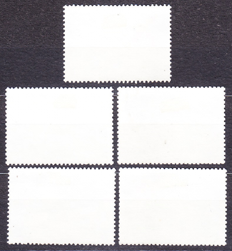 ZSSR 1983, Michel 5248-5252, razená séria. LIETADLÁ - KLZÁKY.