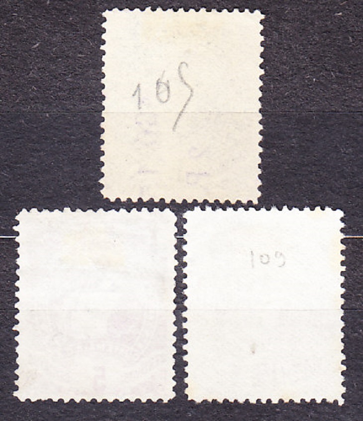 GUATEMALA 1900, Michel 96-97, 100, razené. VTÁK QUETZAL.